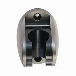 SUPPORTO STAFFA A MURO PER DOCCETTA SOFFIONE DOCCIA UNIVERSALE 7CM BICOLORE 87140