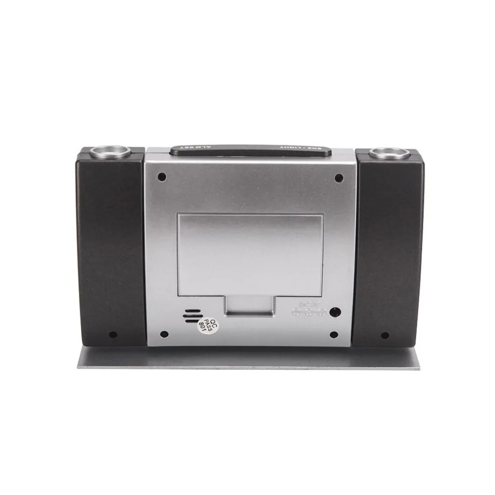 SVEGLIA OROLOGIO A PROIEZIONE ORA TEMPERATURA SCHERMO LCD DATA GRADI PROIETTORE