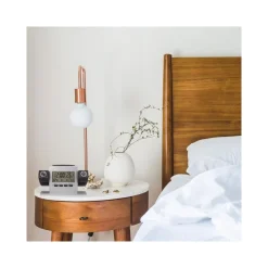 SVEGLIA OROLOGIO A PROIEZIONE ORA TEMPERATURA SCHERMO LCD DATA GRADI PROIETTORE