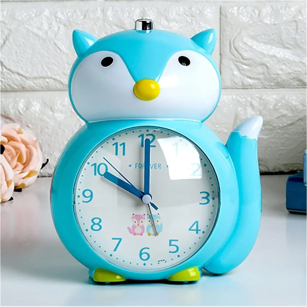 SVEGLIA OROLOGIO DA COMODINO PER BAMBINI STUDENTI CREATIVI CON SIMPATICO PERSONALITÀ