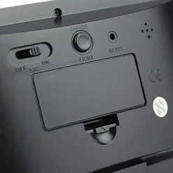 Sveglia Orologio da Tavolo Ampio display lcd Retro illuminato a Led