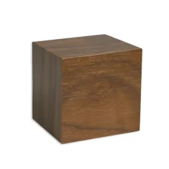 SVEGLIA OROLOGIO DIGITALE LED EFFETTO LEGNO CON SUONO ALLARME TEMPERATURA CUBO