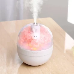 SWEET RABBIT DIFFUSORE UMIDIFICATORE ARIA A ULTRASUONI AROMA USB CON LAMPADA RGB