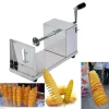 TAGLIA AFFETTA A SPIRALE RICCIOLO PATATE IN ACCIAIO INOX PROFESSIONALE CHIPS