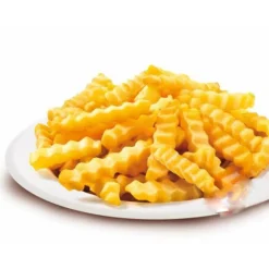 TAGLIA AFFETTA PIEGA MODELLA PATATE PATINE FRITTE ONDULATE EFFETTO CHIPS