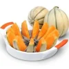 TAGLIA MELONE ANGURIA COCOMERO AFFETTA 12 LAME 19CM  IN ACCIAIO CASA CUCINA