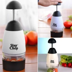 TAGLIA VERDURE SLAP CHOP FRULLA TRITA TRITATUTTO ORTAGGI LAME ROTANTI VERDURA