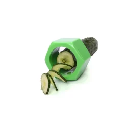 TAGLIA ZUCCHINE E ORTAGGI A SPIRALE A FORMA DI DADO TEMPERA VERDURE