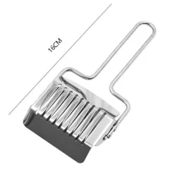 TAGLIAPASTA TAGLIERINA MULTIUSO IN ACCIAIO INOX RULLO UTENSILE CUCINA 16CM 50458