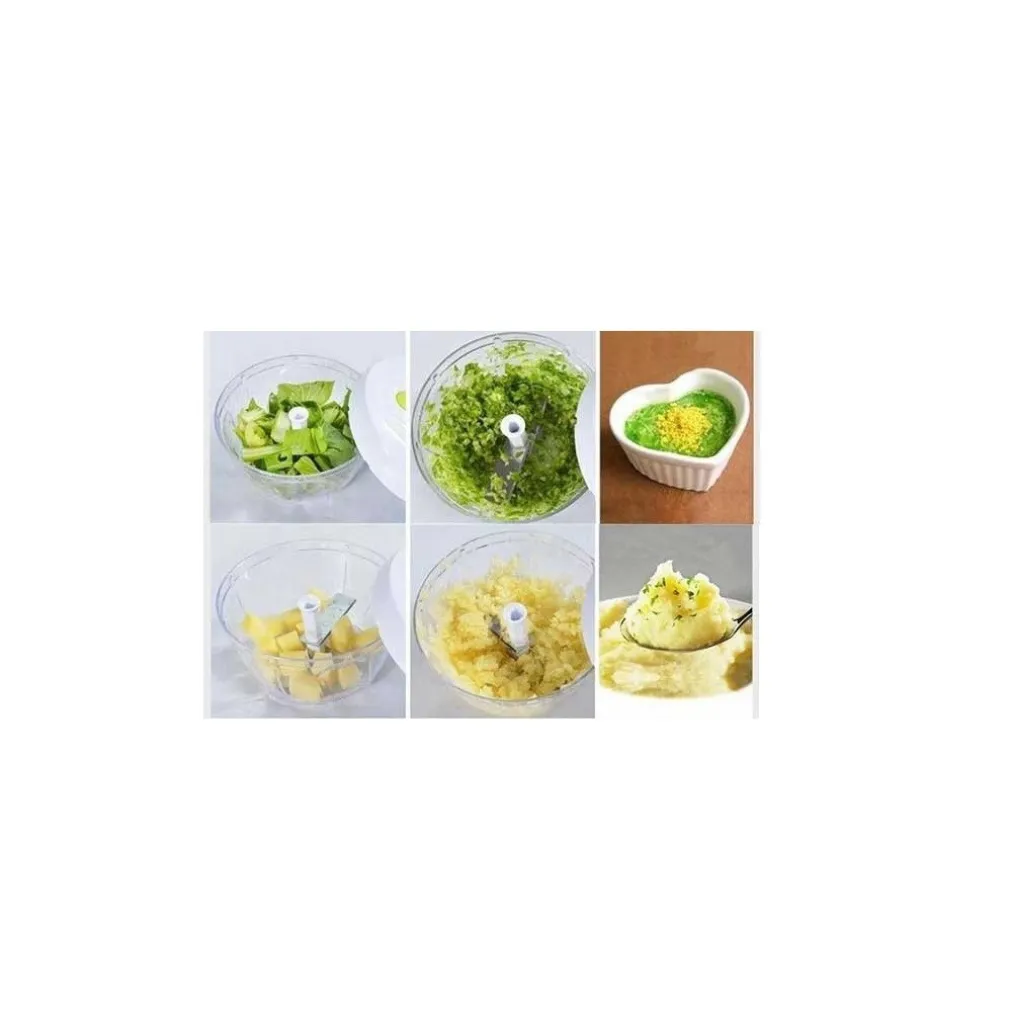 TAGLIATUTTO MANUALE PICCOLO SMINUZZARE TAGLIARE TRITARE IN UN ATTIMO MINI CHEF