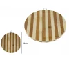 TAGLIERE BAMBU’ LEGNO BAMBOO NATURALE TAVOLA AFFETTARE CUCINA ROTONDO 32CM 58376