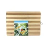 TAGLIERE IN LEGNO PER PANE IN BAMBOO 20 X 30 cm PER CUCINE CASA VIAGGIO