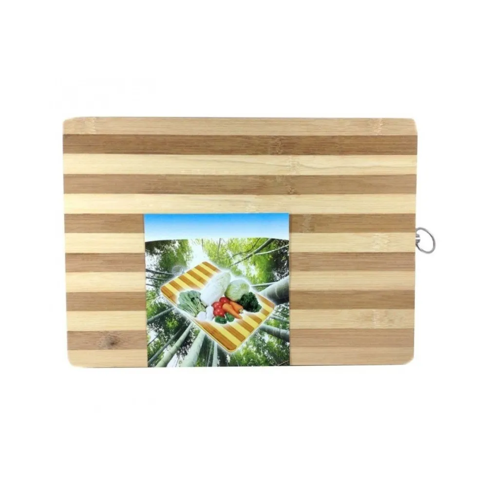 TAGLIERE IN LEGNO PER PANE IN BAMBOO 20 X 30 cm PER CUCINE CASA VIAGGIO