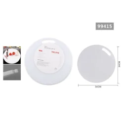 TAGLIERE IN PLASTICA MANICO ROTONDO 34X1CM TAGLIARE VERDURE FRUTTA CUCINA 99415