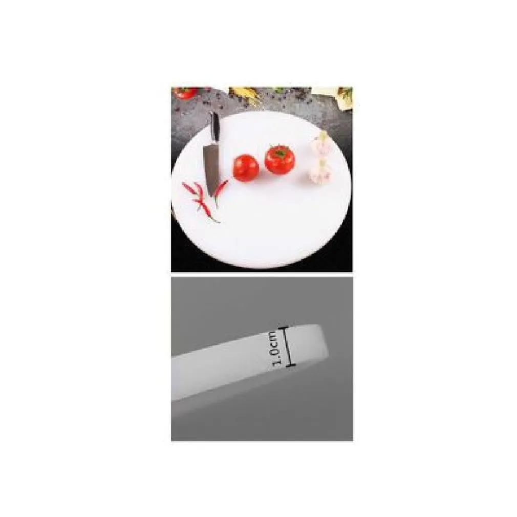 TAGLIERE IN PLASTICA MANICO ROTONDO 34X1CM TAGLIARE VERDURE FRUTTA CUCINA 99415