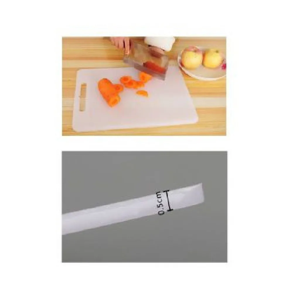 TAGLIERE PLASTICA CON CANALE SCANALATURA 30X20X0.5CM FRUTTA VERDURE CUCINA 99412