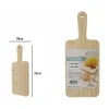 TAGLIERE RETTENGOLARE IN LEGNO AFFETTA PANE SALUMI CARNE CON MANICO 33X18CM 74194