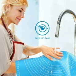 TAPPETINO IN SILICONE DA FORNO PER IMPASTO PIZZA E DOLCI COTTURA ANTIADERENTE