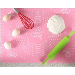 TAPPETINO IN SILICONE DA FORNO PER IMPASTO PIZZA E DOLCI COTTURA ANTIADERENTE