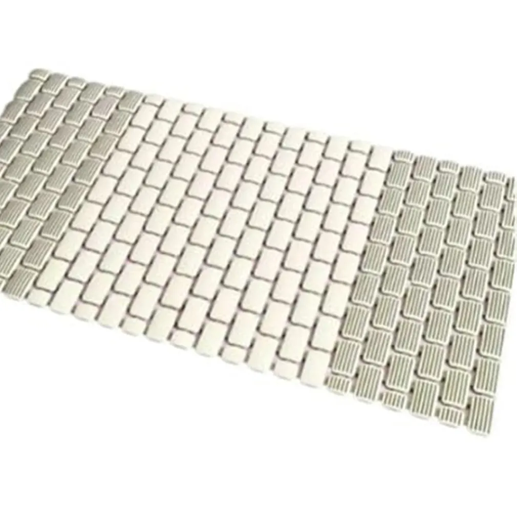 TAPPETO ANTISCIVOLO DA VASCA BAGNO DOCCIA 39,5X73,5CM EFFETTO MATTONCINI BICOLORE 10800