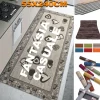 TAPPETO ANTISCIVOLO FONDO GOMMA 55x240 CM PER CUCINA BAGNO LAVABILE LAVATRICE