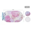 TAPPETO ANTISCIVOLO OVALE CERCHI ROSA PER VASCA DA BAGNO DOCCIA 67 X 37 CM 58450