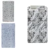 TAPPETO ANTISCIVOLO PER VASCA DA BAGNO DOCCIA 38 X 68.5 CM EFFETTO MARMO GRANITO 10793