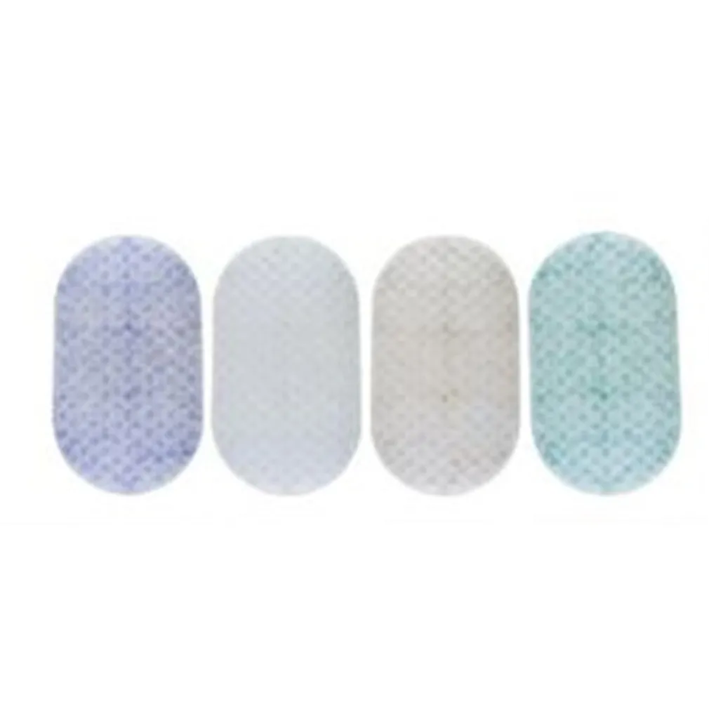 TAPPETO ANTISCIVOLO TAPPETINO PER VASCA BAGNO DOCCIA 38.5X68.5CM OVALE COLORATO 87559