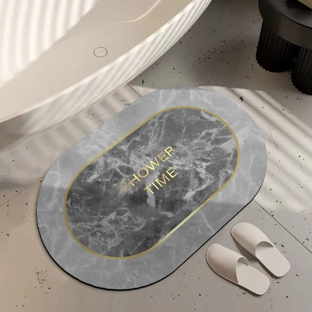 TAPPETO ASSORBENTE ANTISCIVOLO ASCIUGATURA RAPIDA BAGNO VASCA DOCCIA 38X58CM 87226