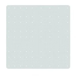 TAPPETO BIANCO TAPPETINO PVC ANTISCIVOLO PER VASCA BAGNO DOCCIA 52 X 52 CM 79762