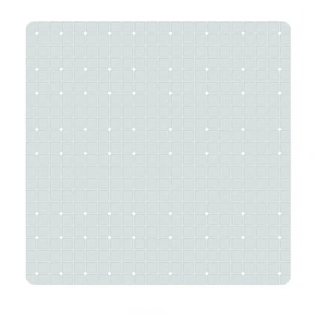 TAPPETO BIANCO TAPPETINO PVC ANTISCIVOLO PER VASCA BAGNO DOCCIA 52 X 52 CM 79762