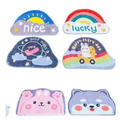 TAPPETO CUTE BAMBINI RAGAZZI STANZETTA CAMERETTA RESISTENTE ASSORBENTE 50X80 CM