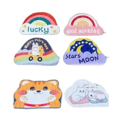 TAPPETO CUTE BAMBINI RAGAZZI STANZETTA CAMERETTA RESISTENTE ASSORBENTE 50X80 CM