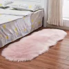 TAPPETO CUTE RETTANGOLARE PELLICCIA FLUFFY COLORI LIVING CAMERA LETTO 60X110 CM