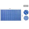 TAPPETO DOCCIA ANTISCIVOLO 69X38CM TAPPETINO VASCA BAGNO RETTANGOLARE BLU 58447