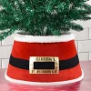 TAPPETO GONNA COPERTURA BASE ALBERO NATALIZIO DECORAZIONE CINTURA BABBO NATALE