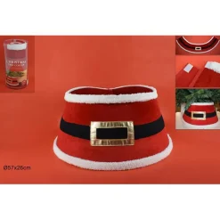 TAPPETO GONNA COPERTURA BASE ALBERO NATALIZIO DECORAZIONE CINTURA BABBO NATALE