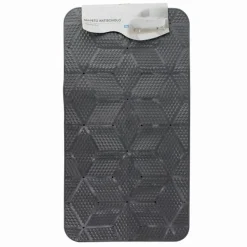 TAPPETO IN PVC ANTISCIVOLO VASCA DA BAGNO DOCCIA 70X37CM EFFETTO GEOMETRICO 59621