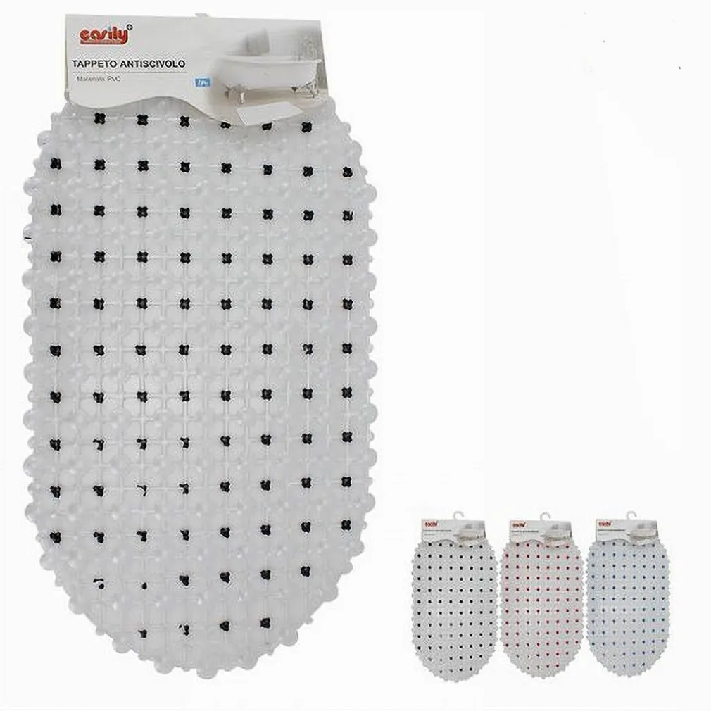 TAPPETO IN PVC TAPPETINO ANTISCIVOLO PER VASCA DA BAGNO DOCCIA 63 X 34 CM 59632