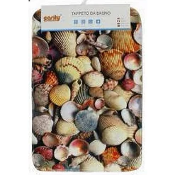 TAPPETO IN TESSUTO TAPPETINO ARREDO BAGNO ANTISCIVOLO STILE MARINO 50X80CM 79443