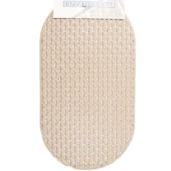 TAPPETO PER DOCCIA ANTISCIVOLO 68 X 38 CM TAPPETINO VASCA DA BAGNO BEIGE 54075