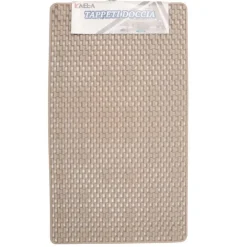 TAPPETO PER DOCCIA TAPPETINO VASCA DA BAGNO RETTANGOLARE 37 X 72 CM BEIGE 54088