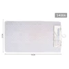 TAPPETO PER DOCCIA TAPPETINO VASCA DA BAGNO RETTANGOLARE 37 X 72 CM BIANCA 54086