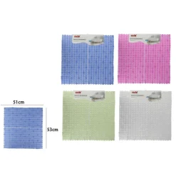 TAPPETO TAPPETINO ANTISCIVOLO PER VASCA DA BAGNO DOCCIA COLORATO 51X53 CM 59640