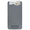 TAPPETO TAPPETINO ANTISCIVOLO GRIGIO PER VASCA DA BAGNO DOCCIA 67 X 36 CM 87558