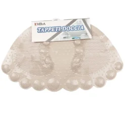 TAPPETO TAPPETINO ANTISCIVOLO IMPRONTE VASCA BAGNO DOCCIA 55 X 35 CM CACHI 87941