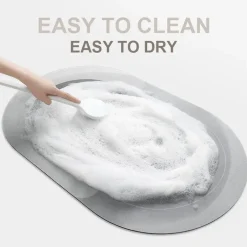 TAPPETO TAPPETINO BAGNO SUPER ASSORBENTE AD ASCIUGATURA RAPIDA ANTISCIVOLO 50X80