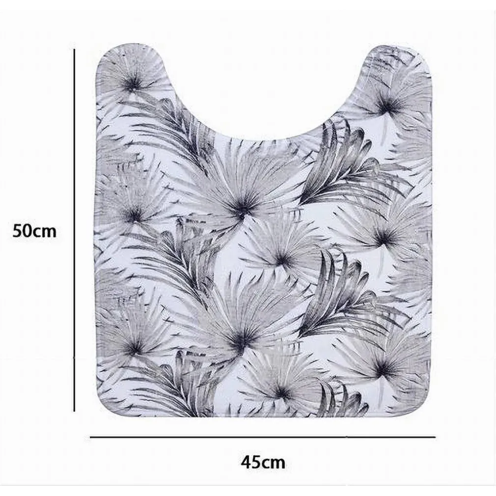 TAPPETO TAPPETINO GIROWATER ARREDO DA BAGNO 45 X 50 CM FANTASIA TROPICALE 87075