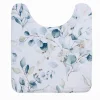 TAPPETO TAPPETINO GIROWATER ARREDO BAGNO 45X50CM FANTASIA CON FIORI FOGLIE 87061