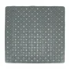 TAPPETO TAPPETINO GRIGIO ANTISCIVOLO PER VASCA DA BAGNO DOCCIA 52 X 52 CM 79761